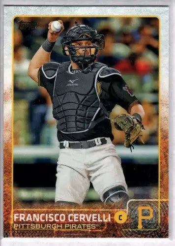 2015 Topps Baseball card featuring Francisco Cervelli NM-MT with original gloss