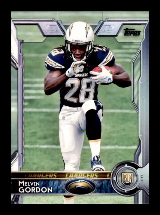2015 Topps #423 Melvin Gordon NM-MT RC Rookie San Diego Chargers Football Card - Football Card Single