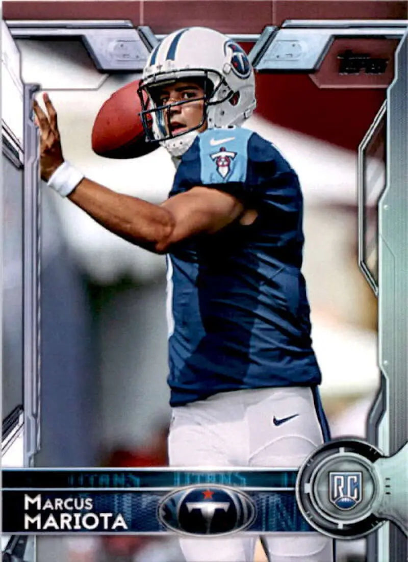 2015 Topps #429 Marcus Mariota NM-MT RC Rookie Tennessee Titans Football Card - Football Card Single