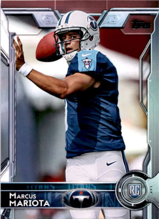 2015 Topps #429 Marcus Mariota NM-MT RC Rookie Tennessee Titans Football Card - Football Card Single