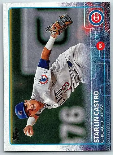2015 Topps #43 Starlin Castro NM-MT Cubs ID:18694 - Baseball Card Single