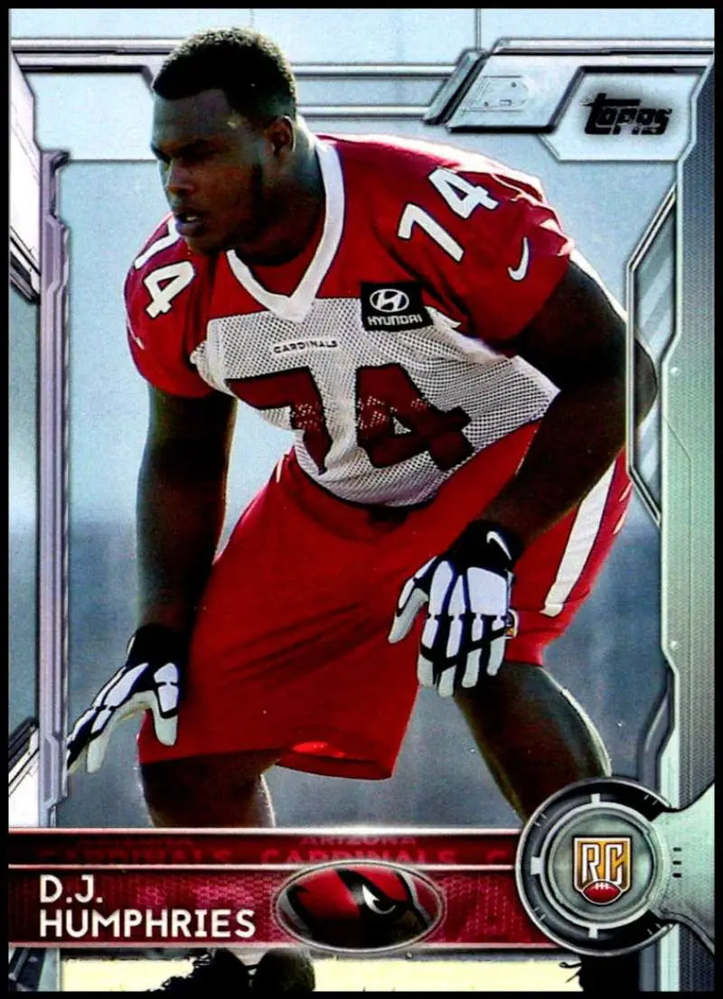 2015 Topps #435 D.J. Humphries NM-MT RC Rookie Arizona Cardinals Football Card - Football Card Single