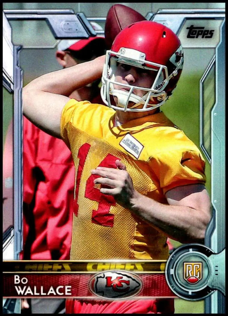 2015 Topps #437 Bo Wallace NM-MT RC Rookie Kansas City Chiefs Football Card - Football Card Single