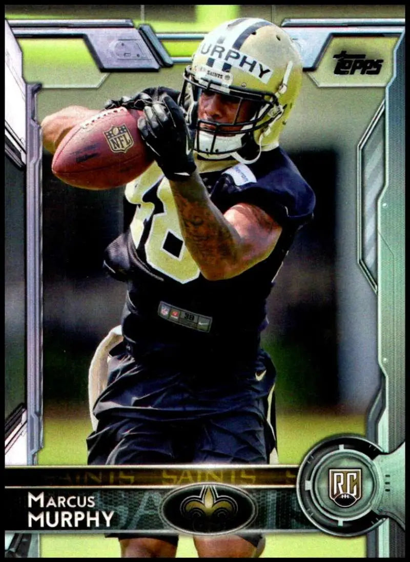 2015 Topps #438 Marcus Murphy NM-MT RC Rookie New Orleans Saints Football Card - Football Card Single