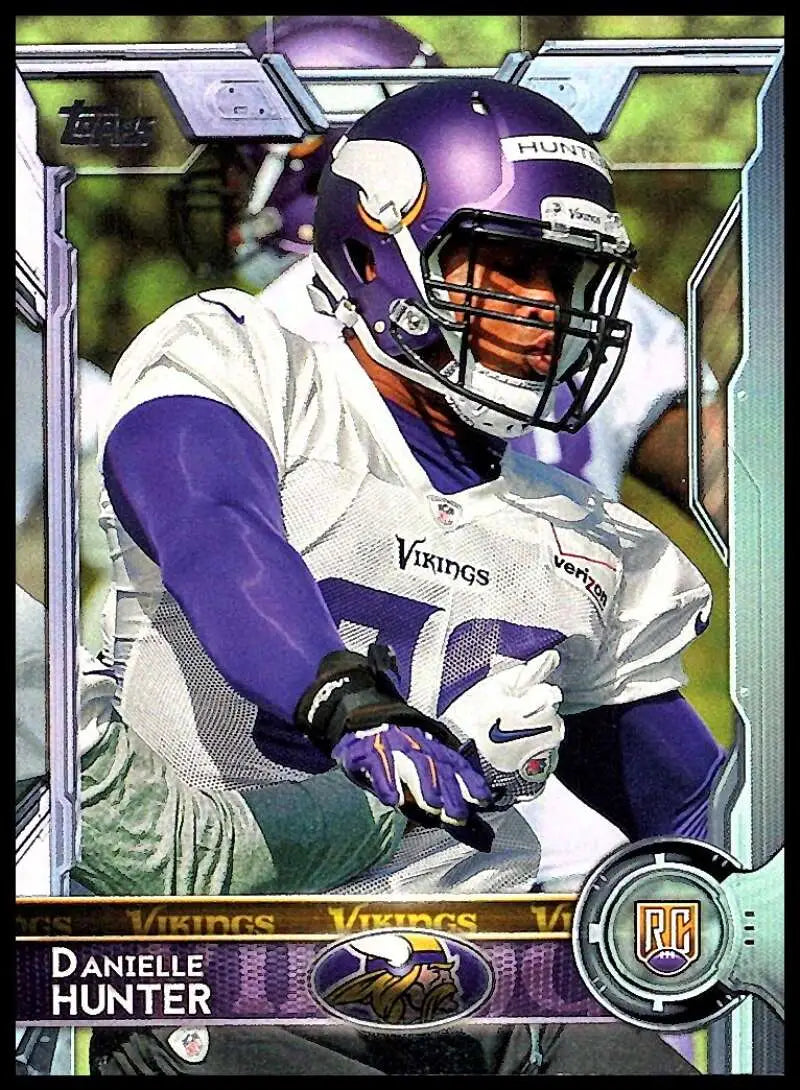 2015 Topps #443 Danielle Hunter NM-MT RC Rookie Minnesota Vikings Football Card - Football Card Single