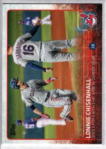 2015 Topps #444 Lonnie Chisenhall NM-MT Indians BH ID:12200 - Baseball Card Single