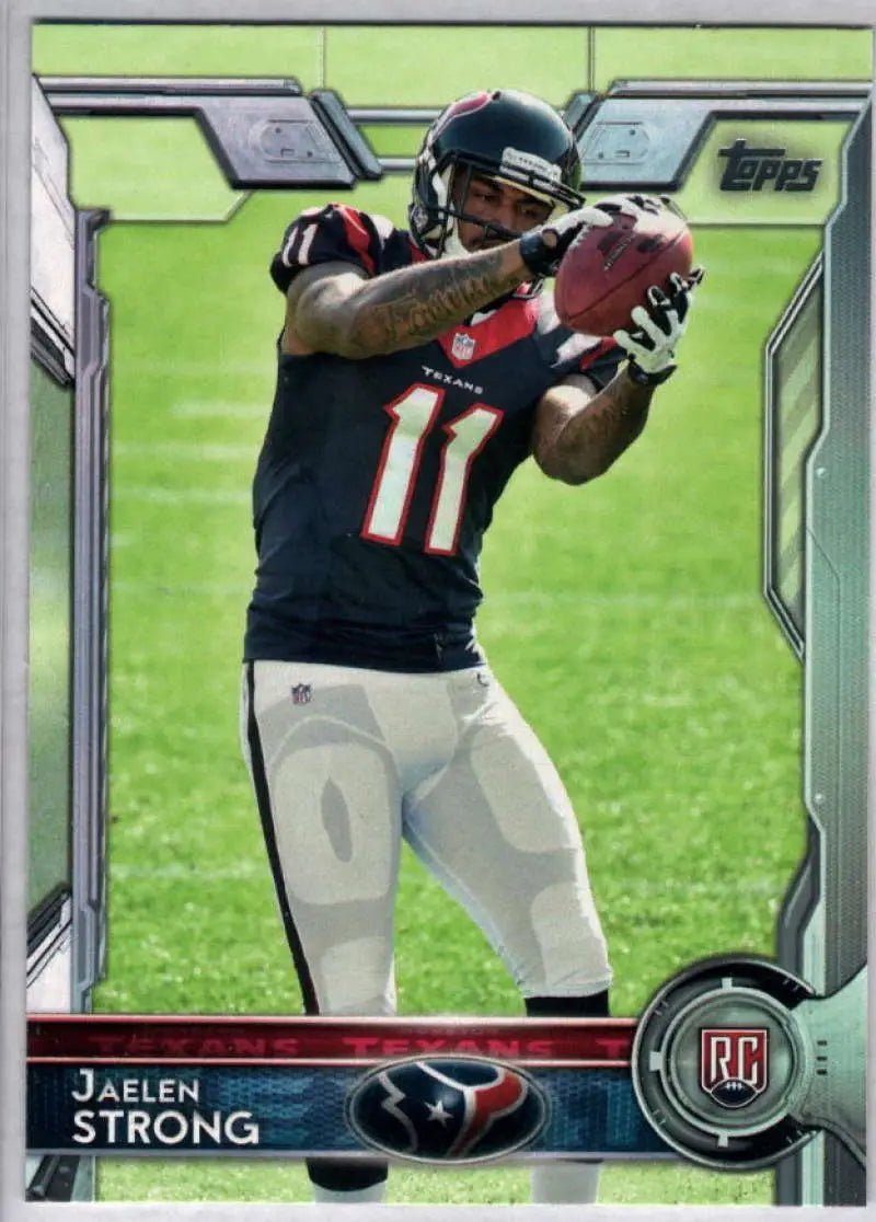 2015 Topps #445 Jaelen Strong NM-MT RC Rookie Houston Texans Football Card - Football Card Single