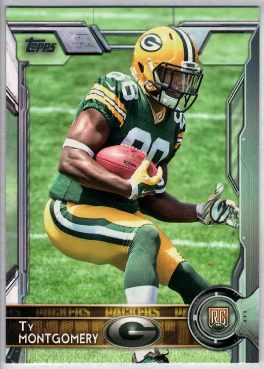 2015 Topps #446 Ty Montgomery NM-MT RC Rookie Green Bay Packers Football Card - Football Card Single