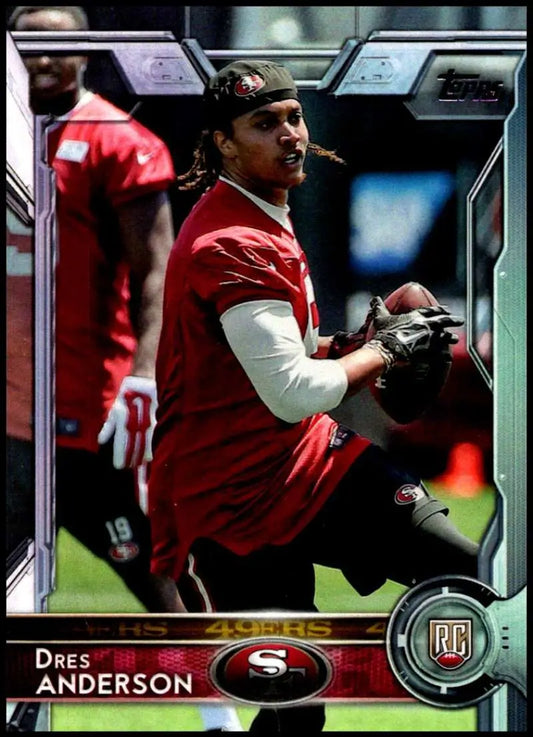 2015 Topps #449 Dres Anderson NM-MT RC Rookie San Francisco 49ers Football Card - Football Card Single