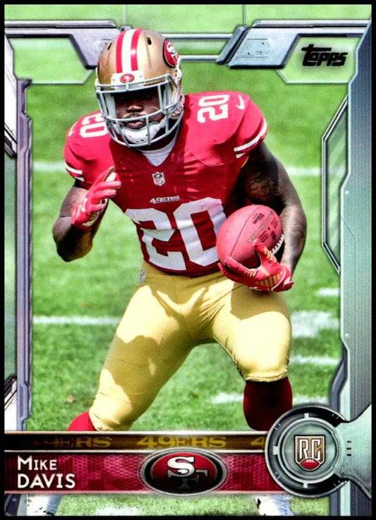 2015 Topps #450 Mike Davis NM-MT RC Rookie San Francisco 49ers Football Card - Football Card Single