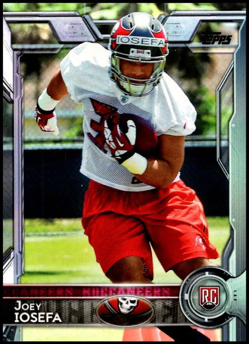 2015 Topps #453 Joey Iosefa NM-MT RC Rookie Tampa Bay Buccaneers Football Card - Football Card Single