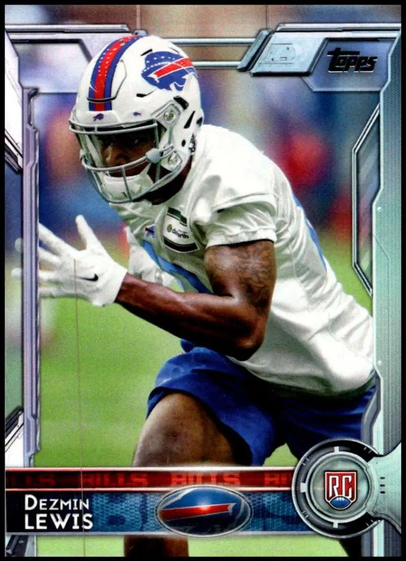 2015 Topps #458 Dezmin Lewis NM-MT RC Rookie Buffalo Bills Football Card - Football Card Single