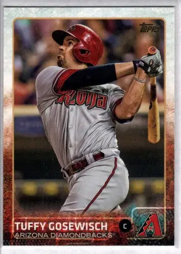 2015 Topps Tuffy Gosewisch baseball card with original gloss in NM-MT condition