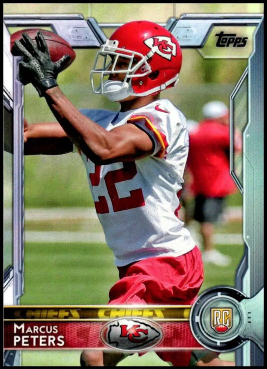 2015 Topps #463 Marcus Peters NM-MT RC Rookie Kansas City Chiefs Football Card - Football Card Single