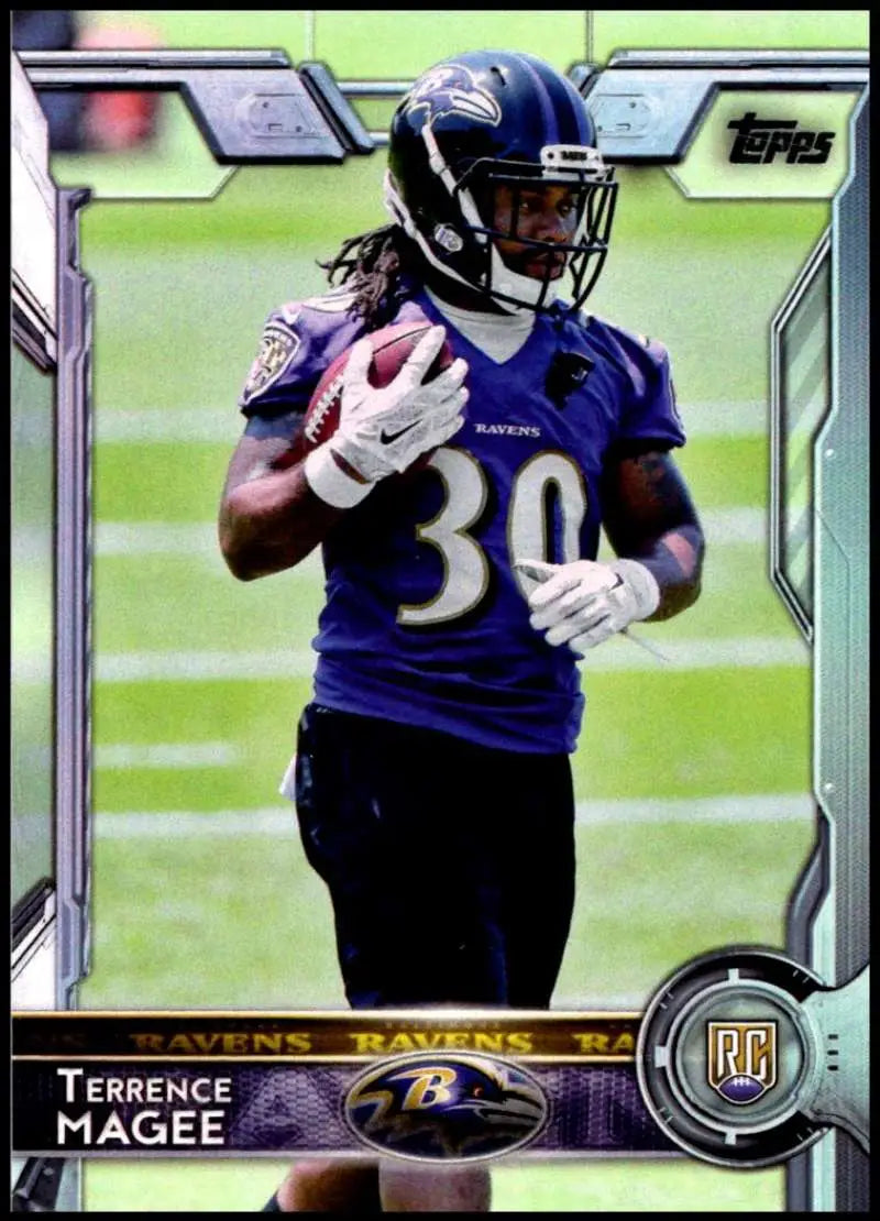 2015 Topps #466 Terrence Magee NM-MT RC Rookie Baltimore Ravens Football Card - Football Card Single