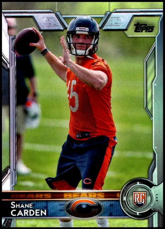 2015 Topps #468 Shane Carden NM-MT RC Rookie Chicago Bears Football Card - Football Card Single