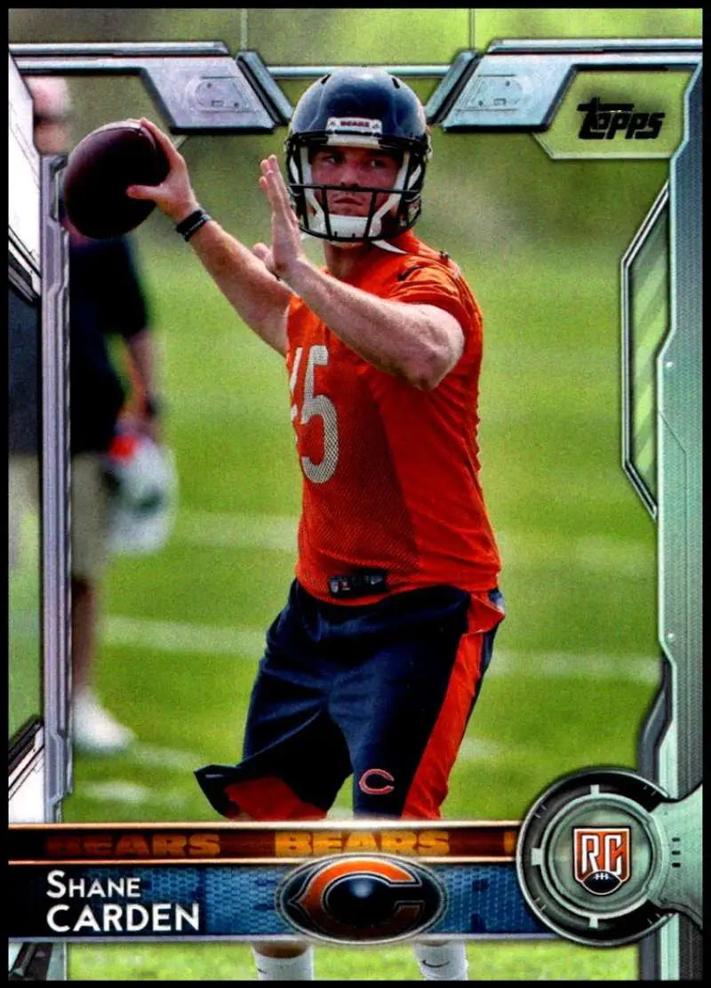 2015 Topps #468 Shane Carden NM-MT RC Rookie Chicago Bears Football Card - Football Card Single