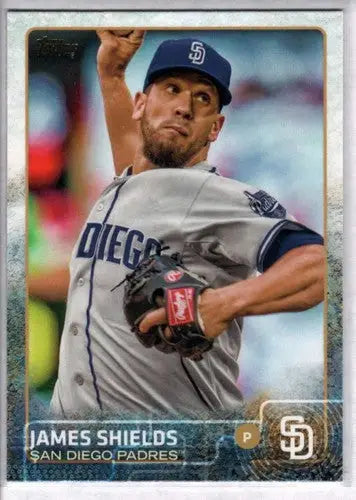 2015 Topps #469 James Shields NM-MT Padres ID:4172 - Baseball Card Single