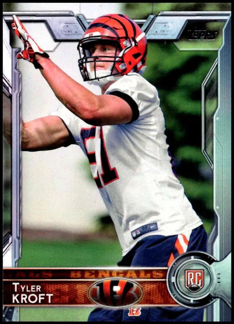 2015 Topps #472 Tyler Kroft NM-MT RC Rookie Cincinnati Bengals Football Card - Football Card Single