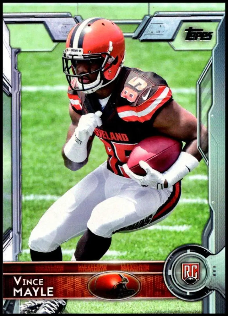 2015 Topps #474 Vince Mayle NM-MT RC Rookie Cleveland Browns Football Card - Football Card Single