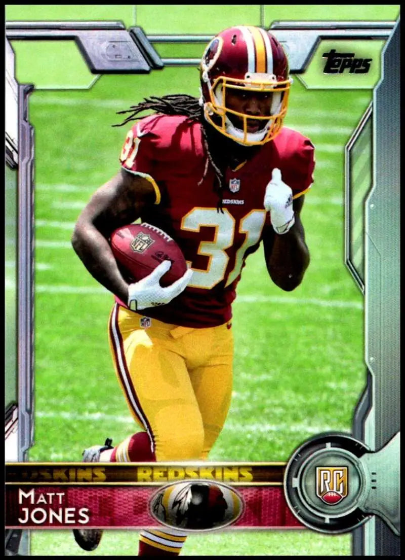 2015 Topps #476 Matt Jones NM-MT RC Rookie Washington Redskins Football Card - Football Card Single