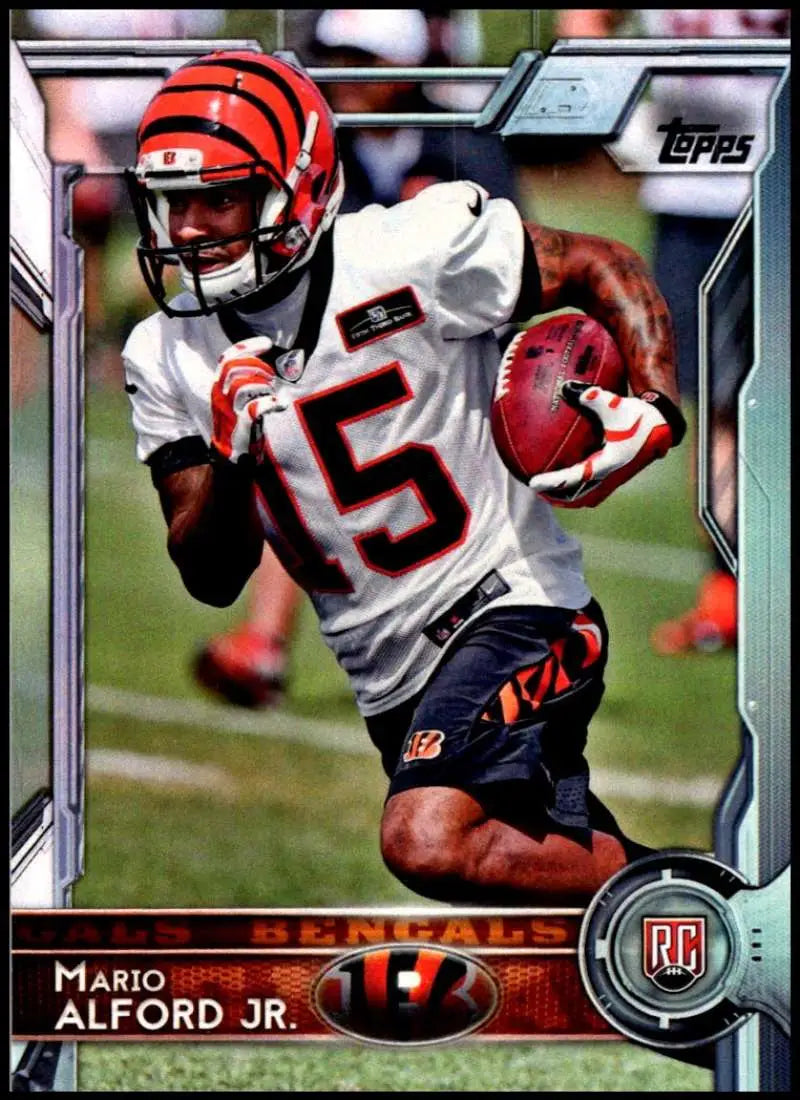 2015 Topps #481 Mario Alford Jr. NM-MT RC Rookie Cincinnati Bengals Football Card - Football Card Single