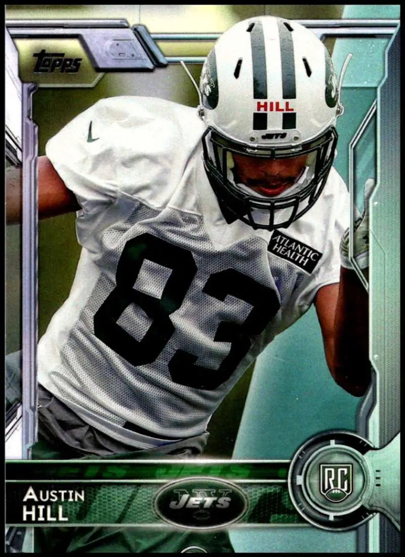 2015 Topps #484 Austin Hill NM-MT RC Rookie New York Jets Football Card - Football Card Single