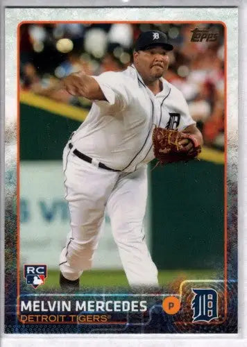 2015 Topps #484 Melvin Mercedes NM-MT RC Rookie Tigers ID:4177 - Baseball Card Single