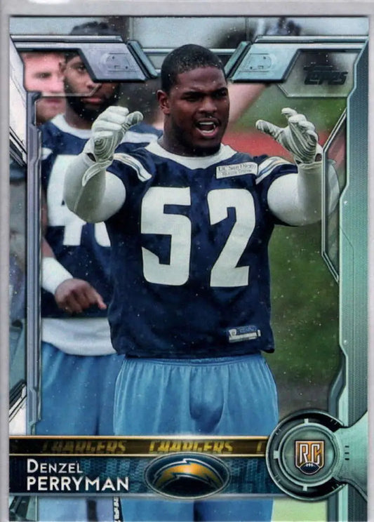 2015 Topps #487 Denzel Perryman NM-MT RC Rookie San Diego Chargers Football Card - Football Card Single