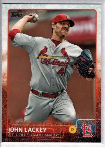 2015 Topps #488 John Lackey NM-MT Cardinals ID:4180 - Baseball Card Single