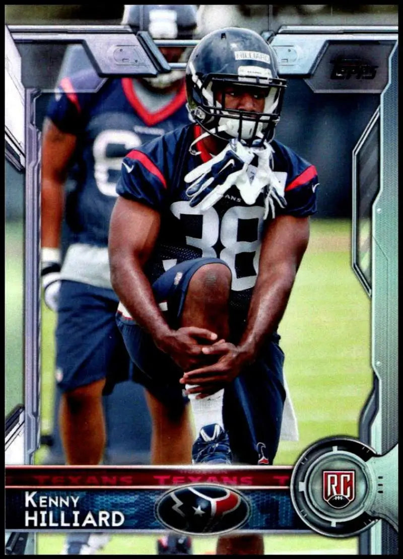 2015 Topps #488 Kenny Hilliard NM-MT RC Rookie Houston Texans Football Card - Football Card Single