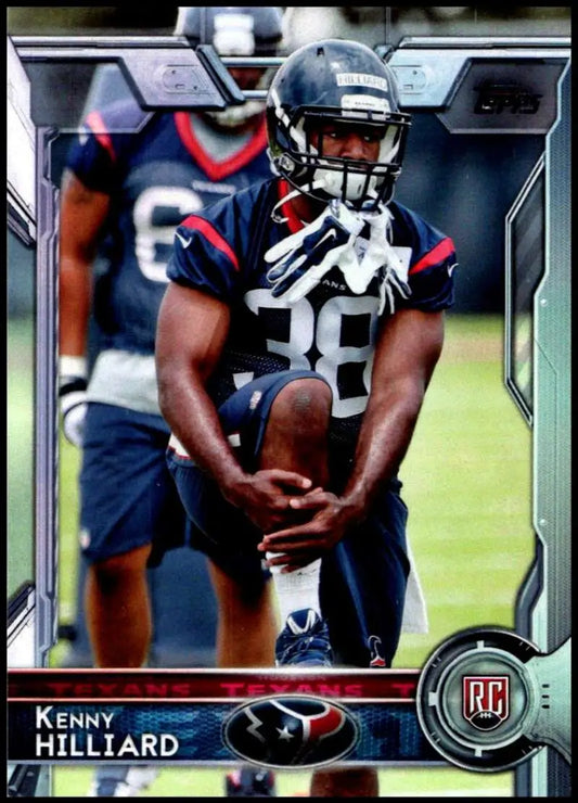 2015 Topps #488 Kenny Hilliard NM-MT RC Rookie Houston Texans Football Card - Football Card Single