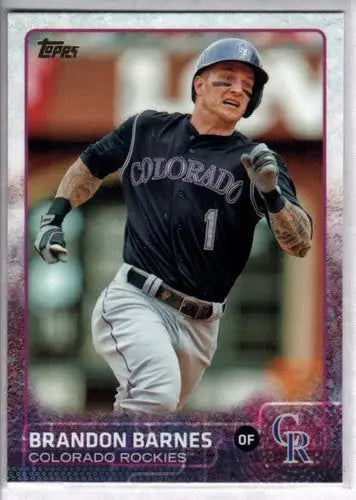 2015 Topps #492 Brandon Barnes NM-MT Rockies ID:20349 - Baseball Card Single