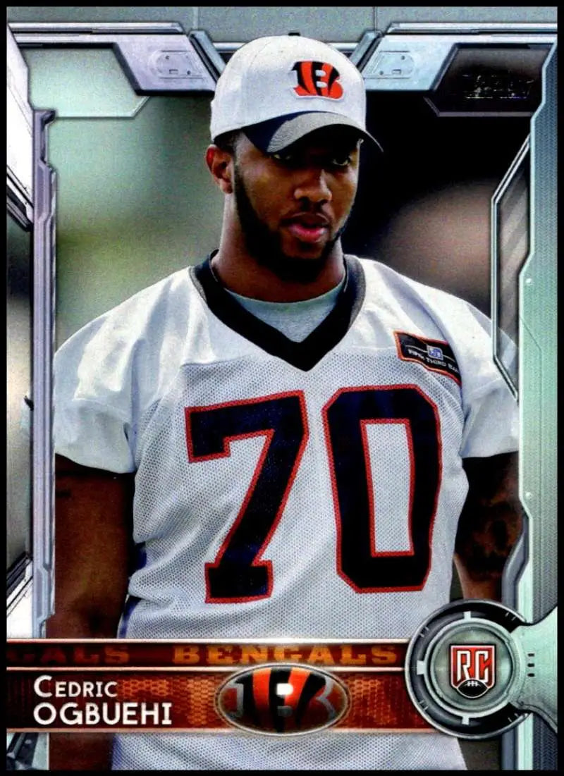 2015 Topps #496 Cedric Ogbuehi NM-MT RC Rookie Cincinnati Bengals Football Card - Football Card Single