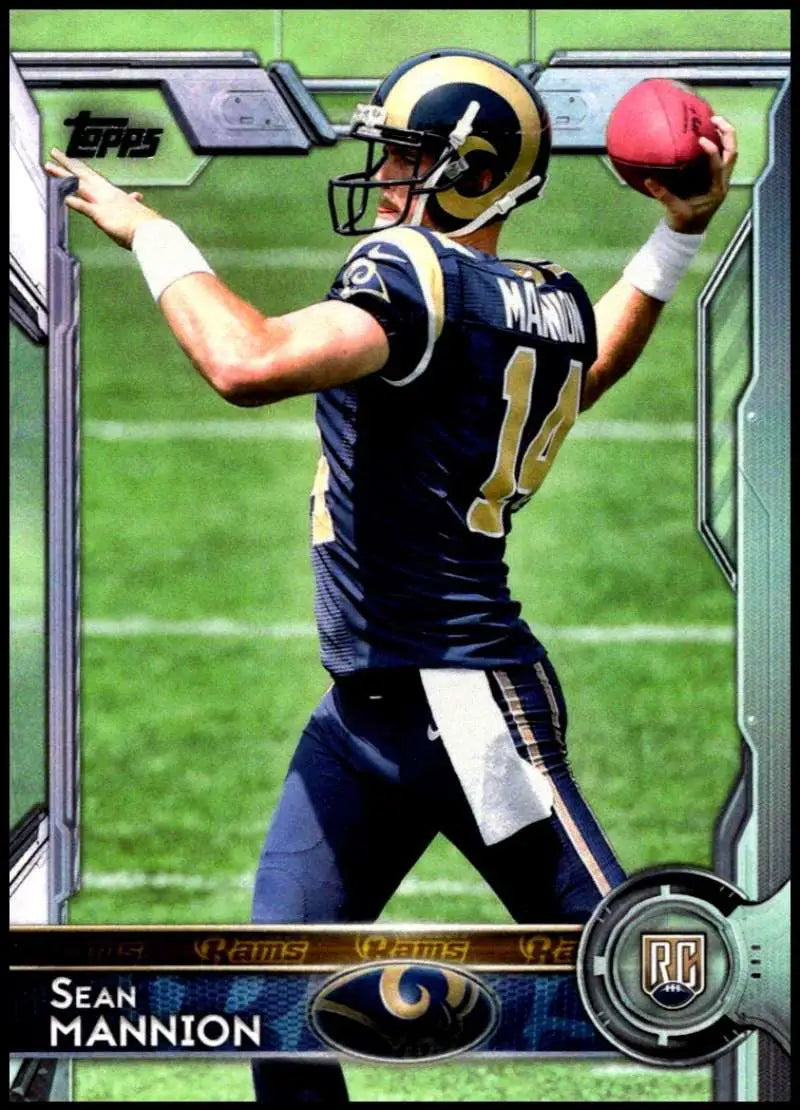 2015 Topps #499 Sean Mannion NM-MT RC Rookie St. Louis Rams Football Card - Football Card Single