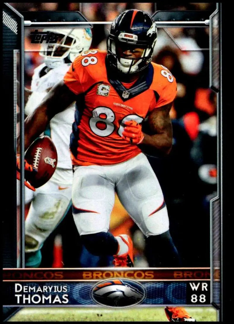2015 Topps #5 Demaryius Thomas NM-MT Denver Broncos Football Card - Football Card Single