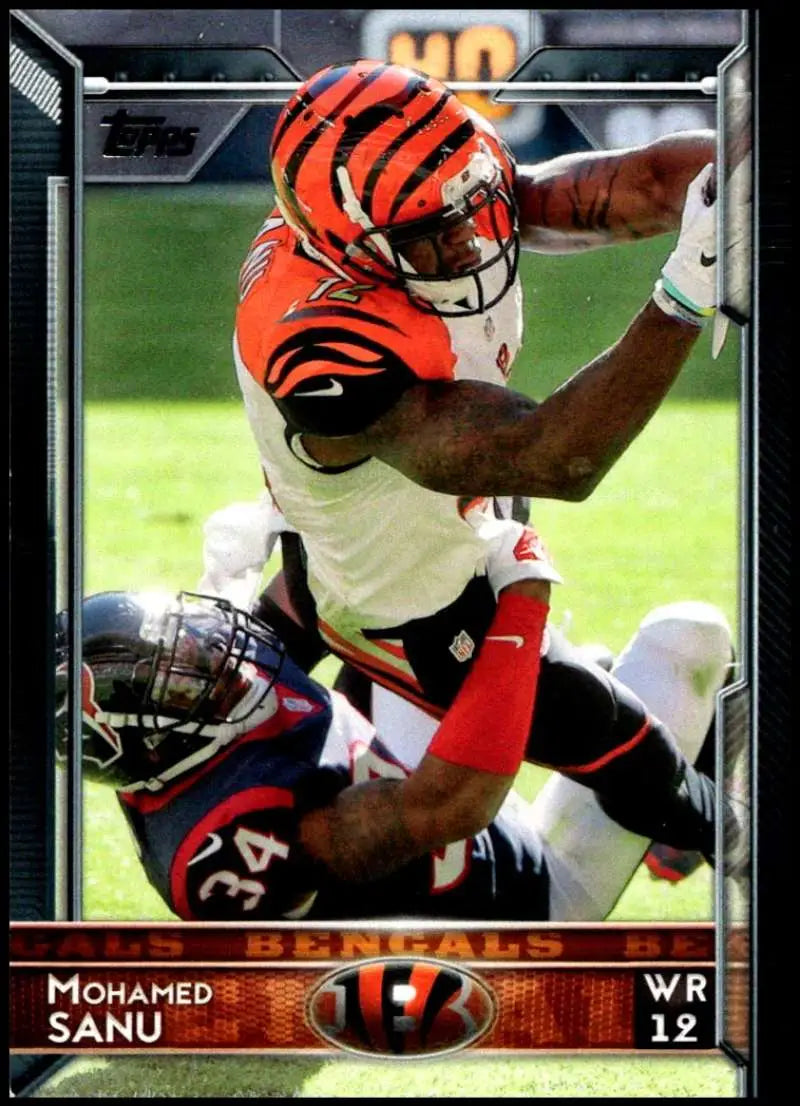 2015 Topps #52 Mohamed Sanu NM-MT Cincinnati Bengals Football Card - Football Card Single
