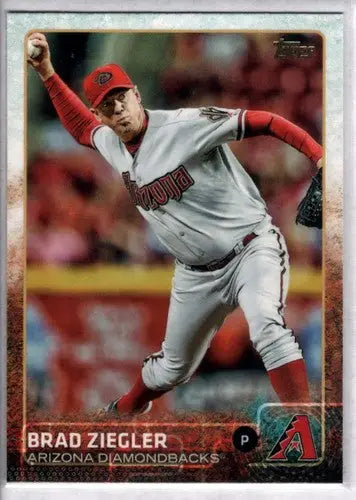 2015 Topps #528 Brad Ziegler NM-MT Diamondbacks ID:4200 - Baseball Card Single