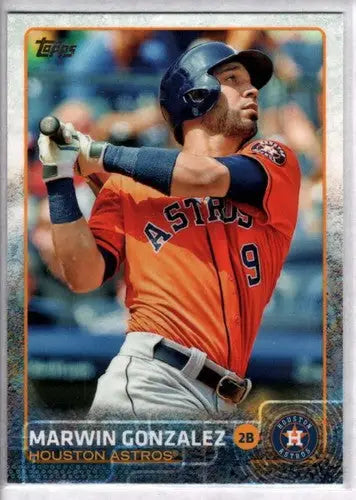 2015 Topps #533 Marwin Gonzalez NM-MT Astros - Baseball Card Single