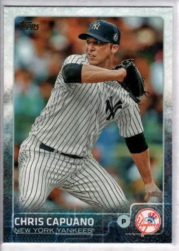 2015 Topps #534 Chris Capuano NM-MT Yankees - Baseball Card Single