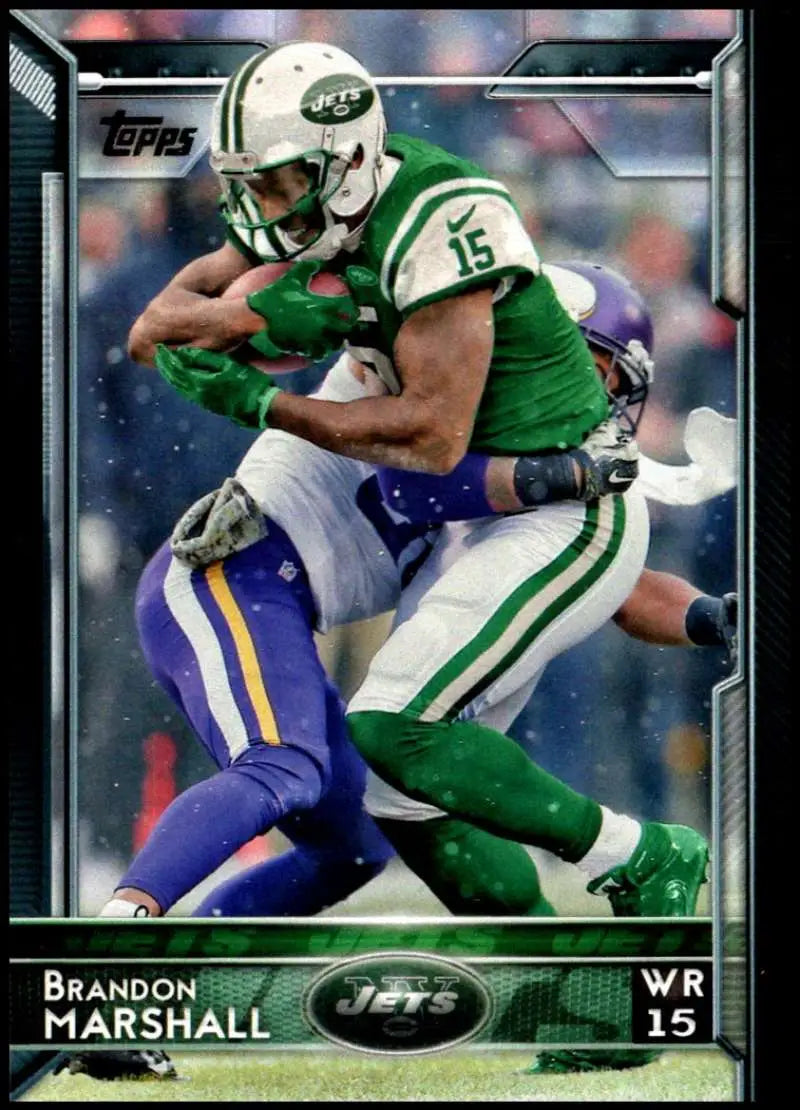 2015 Topps #54 Brandon Marshall NM-MT New York Jets Football Card - Football Card Single