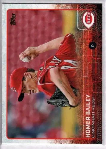 2015 Topps #541 Homer Bailey NM-MT Reds ID:4205 - Baseball Card Single