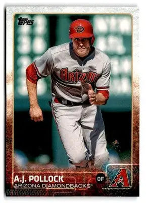 2015 Topps #572 A.J. Pollock - Baseball Card Single