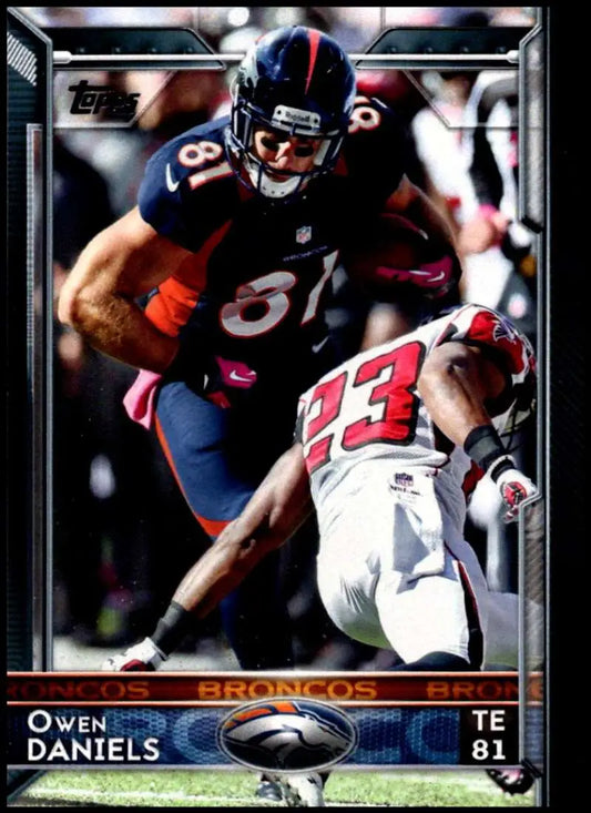 2015 Topps #58 Owen Daniels NM-MT Denver Broncos Football Card