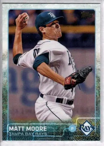 2015 Topps #585 Matt Moore NM-MT Rays ID:21592 - Baseball Card Single