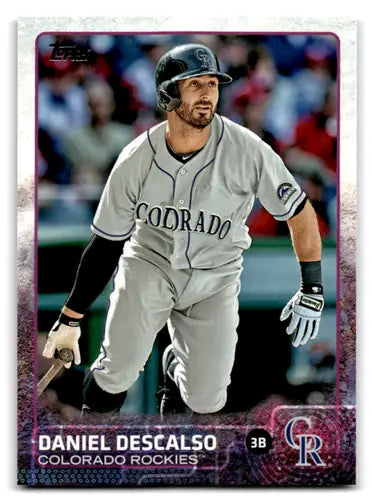 2015 Topps #587 Daniel Descalso NM-MT Rockies ID:71802 - Baseball Card Single