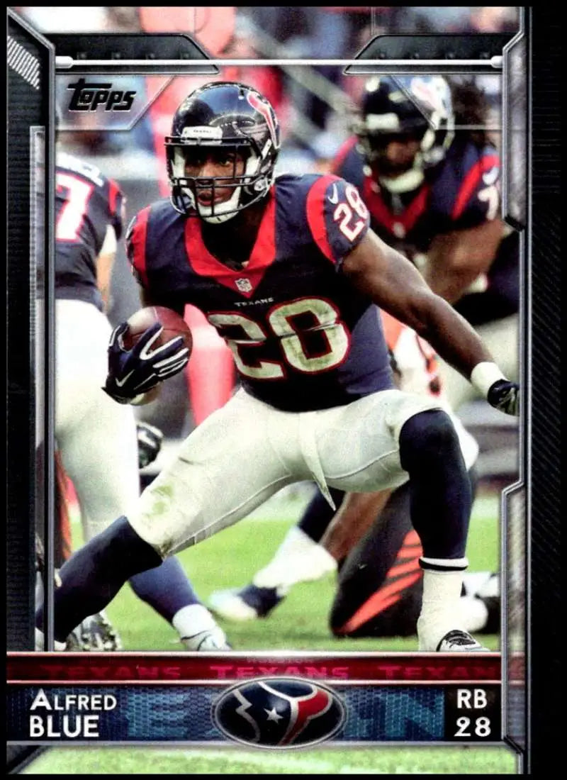 2015 Topps #59 Alfred Blue NM-MT Houston Texans Football Card - Football Card Single