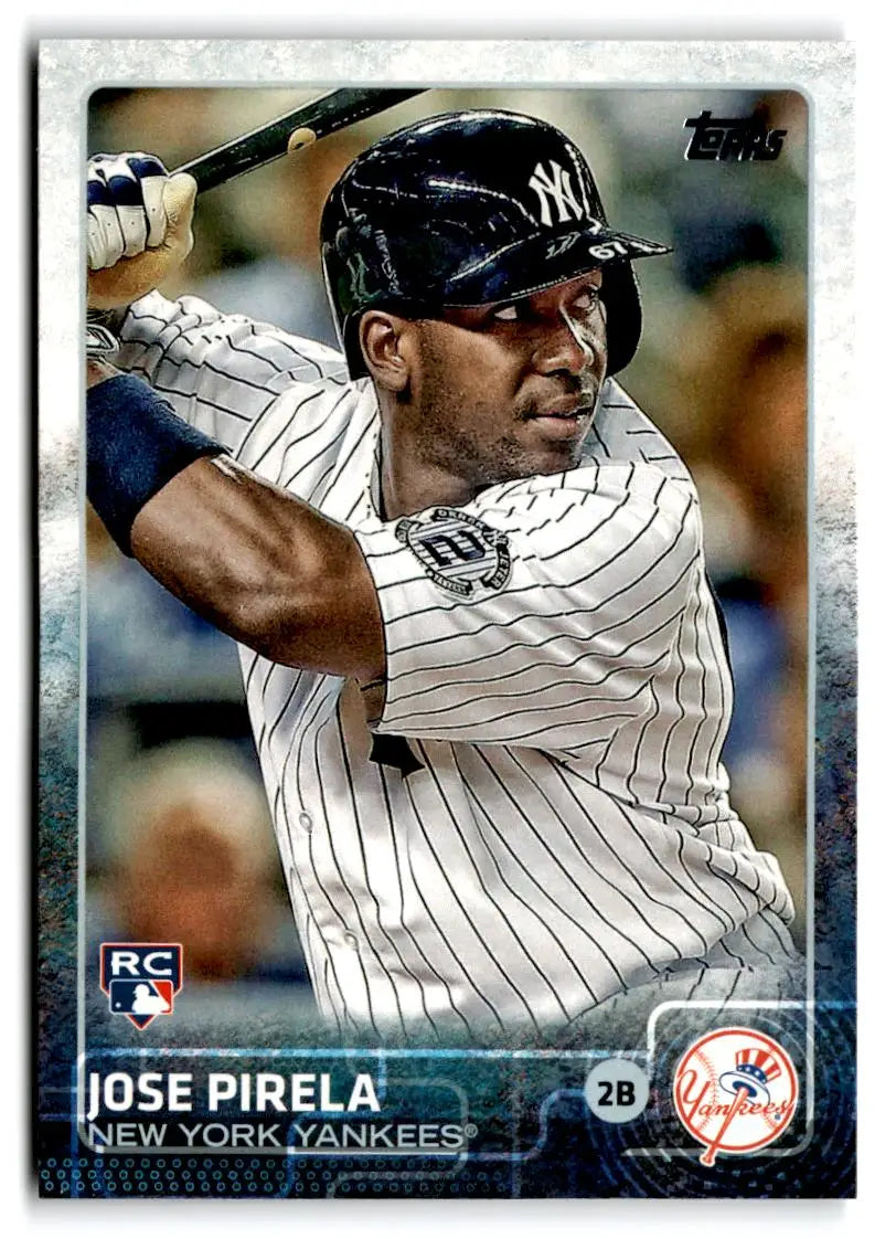 2015 Topps #594 Jose Pirela - Baseball Card Single