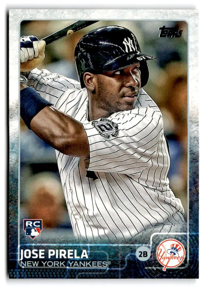 2015 Topps #594 Jose Pirela - Baseball Card Single