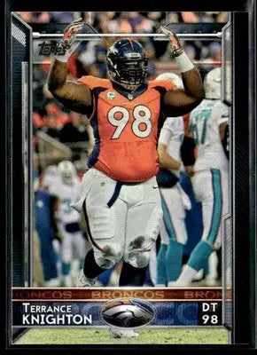 2015 Topps 5x7 Terrance Knighton #83 Denver Broncos - Football Card Single